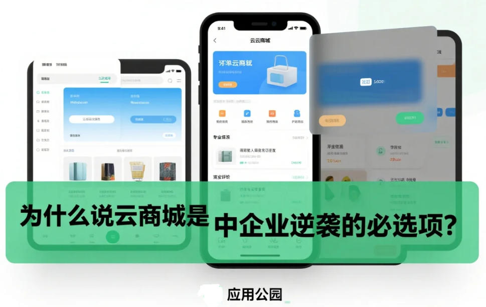 為什么說云商城是中小企業(yè)逆襲的必選項(xiàng)?