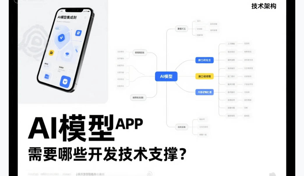 AI模型集成到APP,需要哪些開發(fā)技術(shù)支撐?